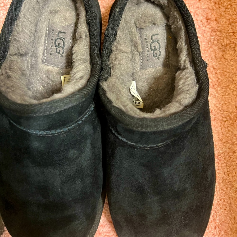 UGG Classic Suede Black Slipper USA 8